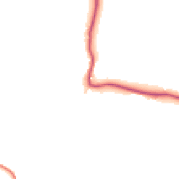 Daytime road noise heatmap for BN6 8RJ