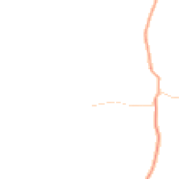Daytime road noise heatmap for BN6 8RU