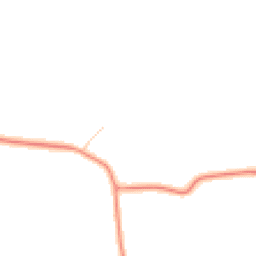 Daytime road noise heatmap for BN6 8SJ