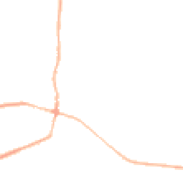 Night-time road noise heatmap for BN6 8UH