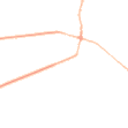 Night-time road noise heatmap for BN6 8UY