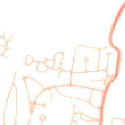 Daytime road noise heatmap for BN6 8YF