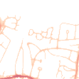Daytime road noise heatmap for BN6 8YJ