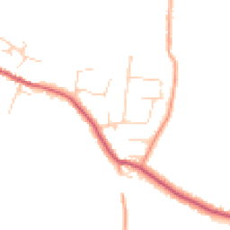 Daytime road noise heatmap for BN6 9AY