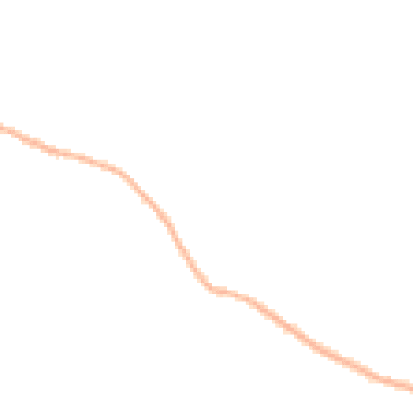 Night-time road noise heatmap for BN6 9AY