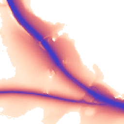 Daytime road noise heatmap for BN6 9BS
