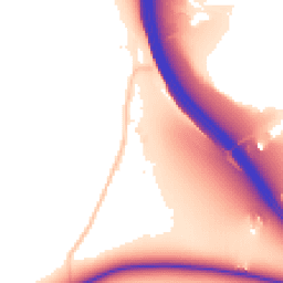 Daytime road noise heatmap for BN6 9BT