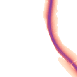 Night-time road noise heatmap for BN6 9BU