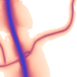 Daytime road noise heatmap for BN6 9EE