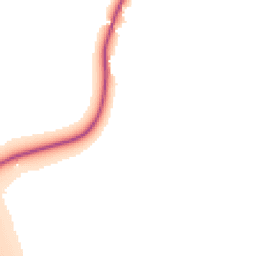Daytime road noise heatmap for BN6 9EW