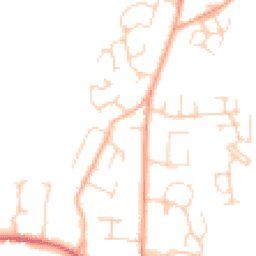 Daytime road noise heatmap for BN6 9FS