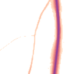 Night-time road noise heatmap for BN6 9GY