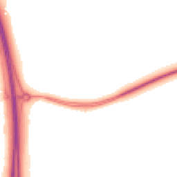 Night-time road noise heatmap for BN6 9HE