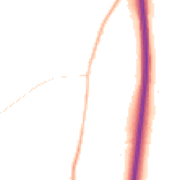 Night-time road noise heatmap for BN6 9HY