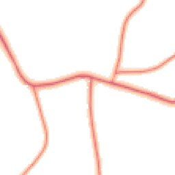 Daytime road noise heatmap for BN6 9JL