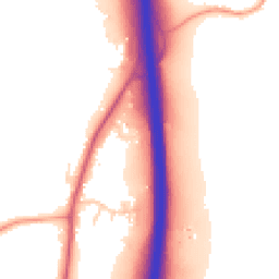 Daytime road noise heatmap for BN6 9JW
