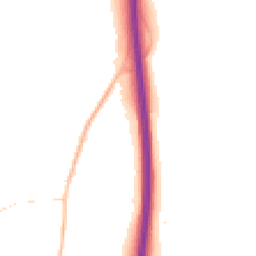 Night-time road noise heatmap for BN6 9JW