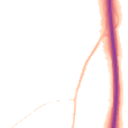 Night-time road noise heatmap for BN6 9LB