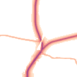 Daytime road noise heatmap for BN6 9PD