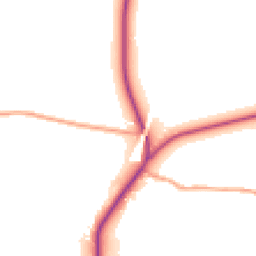 Daytime road noise heatmap for BN6 9PP