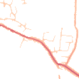 Daytime road noise heatmap for BN6 9QP