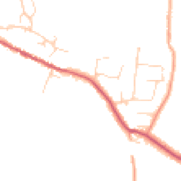 Daytime road noise heatmap for BN6 9QR