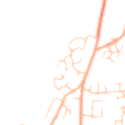Daytime road noise heatmap for BN6 9TF