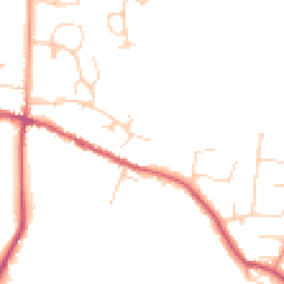 Daytime road noise heatmap for BN6 9XT