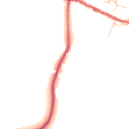Daytime road noise heatmap for BN6 9YG