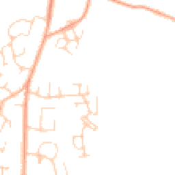 Daytime road noise heatmap for BN6 9YN