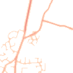 Daytime road noise heatmap for BN6 9ZG