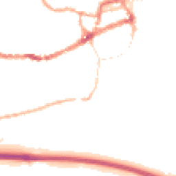 Night-time road noise heatmap for BN7 1TH