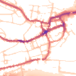 Daytime road noise heatmap for BN7 1XG