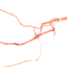Night-time road noise heatmap for BN7 1YJ