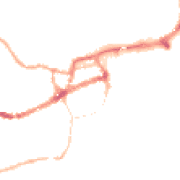 Night-time road noise heatmap for BN7 2BH