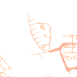 Daytime road noise heatmap for BN7 2EB