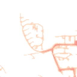 Daytime road noise heatmap for BN7 2EN