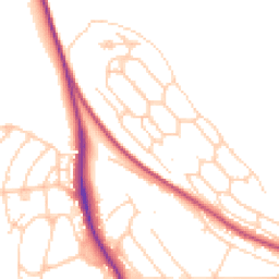 Daytime road noise heatmap for BN7 2TR