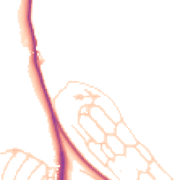 Daytime road noise heatmap for BN7 2UE