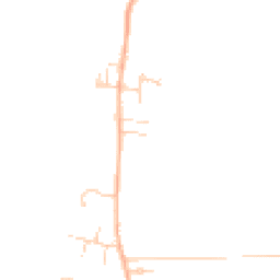 Daytime road noise heatmap for BN7 3DA