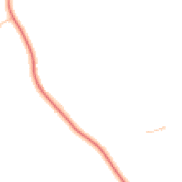 Daytime road noise heatmap for BN7 3EJ