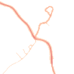 Daytime road noise heatmap for BN7 3HA