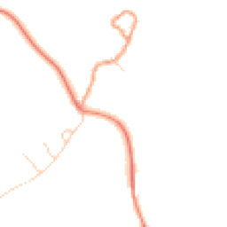 Daytime road noise heatmap for BN7 3HB