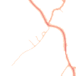 Daytime road noise heatmap for BN7 3HS