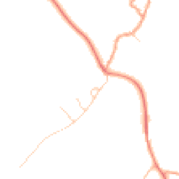 Daytime road noise heatmap for BN7 3HT