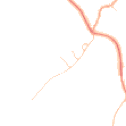 Daytime road noise heatmap for BN7 3HU