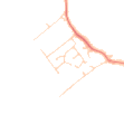 Daytime road noise heatmap for BN7 3LH