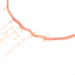 Daytime road noise heatmap for BN7 3NJ