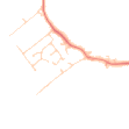 Daytime road noise heatmap for BN7 3PA
