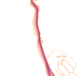 Daytime road noise heatmap for BN7 3QF
